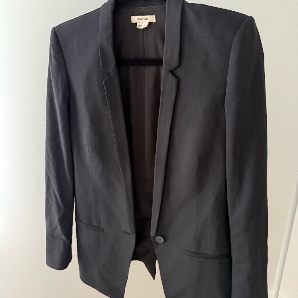Helmut Lang Black Blazer